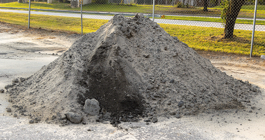pile of topsoil